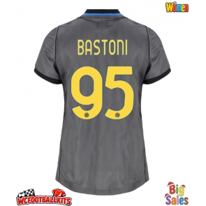 Inter Milan Alessandro Bastoni #95 Replica Third Stadium Shirt for Women 2026-27 Short Sleeve
